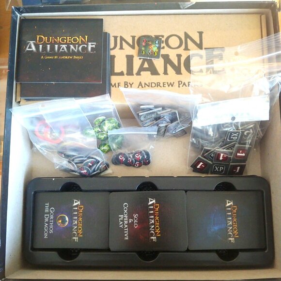 Dungeon Alliance & Champions & Adventure Pack Expansions Quixotic G Board Game‎ - Picture 11 of 12